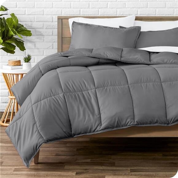 Home Comforter Set - Queen Size - Ultra-Soft - Goose Down Alternative - Picture 1 of 7